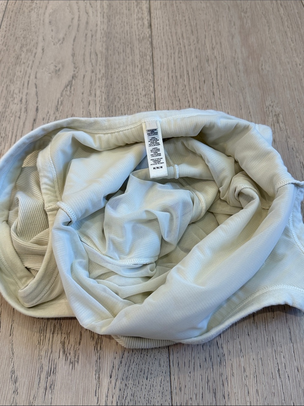 SKIMS Cotton Rib Onesie in Marble Size Medium - Picture 8 of 11